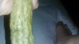 Desi bhabhi Chudai with cucumber