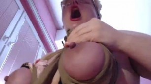 Bondage my tits and nipples