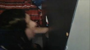 SHEMALE SUCK HIS 18 YEARS BOY AT GLORYHOLE