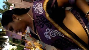 AUNTY HOT BUSTY SAREE THOPPA