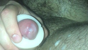 Shooting A Thick, Creamy Load After Edging My Cock For Hours