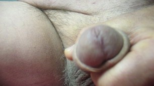 68yrold Grandpa 131 uncut wank closeup mature foreskin close