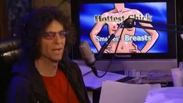 21 year old wins Howard Sterns Hottest Chick, Smallest tits tournament